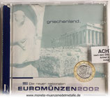 KMS 1 Cent bis 2 Euro Griechenland 2002