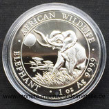 100 Shilling Elefant Somalia 2016