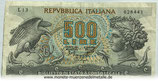 500 Lire Cornucopie 1966 Italien