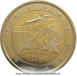 2 Euro Barbara Celjska Slowenien 2014