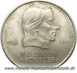 20 Mark Friedrich von Schiller Deutschland DDR 1972