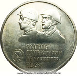 10 Mark 30 Jahre Kampfgruppen Deutsche DDR 1983