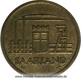 20 Franken Saarland Deutschland 1954