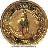 5 Dollar Känguru Australien 1999
