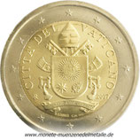 2 Euro Papst Wappen von Franziskus 2017