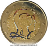 2 Euro Farbe 200 Jahre Königreich Niederland 2013