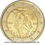 2 Euro Carabinieri Italien 2014