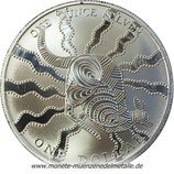 1 Dollar känguru Australien 2002