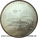5 Rubel Olympische spiel in  Moskau Minsk  Russland  1977