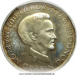 10 Euro 100 Geburtstag Marion Gräfin Deutschland 2009