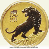 15 Dollar Tiger Australien Lunar III 2022