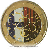 2 Euro Farbe 150 Jahre Parlament  Finnland  2013