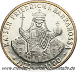 10 Mark Barbarossa Deutschland 1990