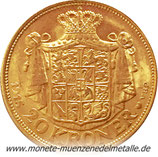 20 kroner Christian X  Dänmark 1917