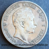 5  Mark Wilhelm II  Preusen  deutsches reich 1906