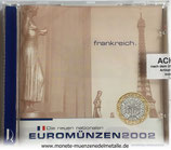 KMS 1 Cent bis 2 Euro Frankreich 2002