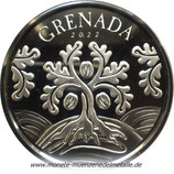 2 Dollars Grenada  Ost - Karibik  2022