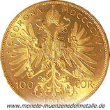 100 Krone Franz Josef I  Österreich 1915