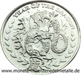 250 Shillings Lunar Drache Somaliland 2012