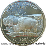 Quarter Dollar North Dakota  2006