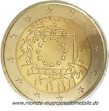 2 Euro 30 Jahre Europa Flagge  Niederland  2015