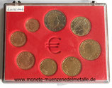 KMS 1 Cent bis 2 Euro Luxemburg 2002