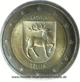 2 Euro Selija Lettland 2025