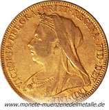 1  Pfund Victoria Schleier  1901