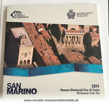 Euro KMS 1 Cent - 1 Euro 2014 2 Euro fehlt San Marino