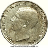 20 Dinar Peter II Jugoslawien 1938