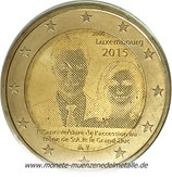 2 Euro 15 Jahre Anniversaire  Luxemburg  2015
