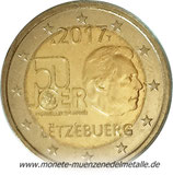 2 Euro 50 Jahre Freiwilligenarmee Luxemburg  2017