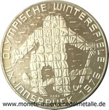100 Schilling  XII Olympische Winterspiele Innsbruck   1976-1