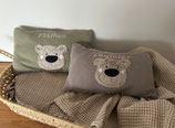 Kuschelkissen 'Teddy' mit Namen