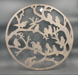 Metallbild Apfelbaum