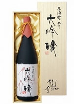 仙介　大吟醸原酒雫取り1800　※桐箱入り