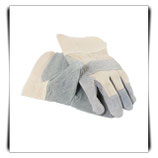 RHS 120 • Rind Volllederhandschuhe, grau-weiß