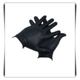 NHS 30 • Nitril Einweghandschuhe, schwarz