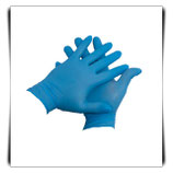NHS 20 • Nitril Einweghandschuhe, blau