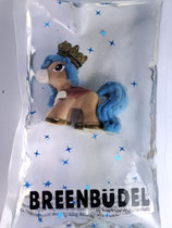 Breenbüdel 2.0 mit Filly Pferd Figur braun-blau