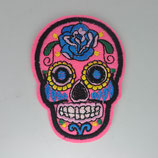 Patch Skull Pink / 7,5x5,5 cm