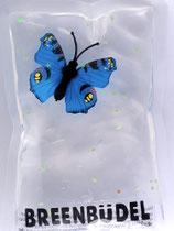 Breenbüdel 2.0 mit Schmetterling blau