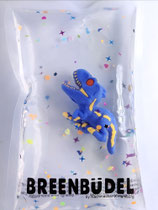 Breenbüdel 2.0 mit Dino blau