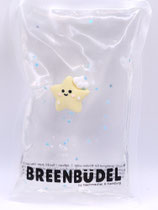 Breenbüdel 2.0 mit Stern Glitzer hellblau