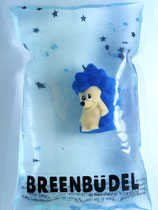 Breenbüdel 2.0 mit Igel blau (Ausgefärbt)