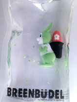 Breenbüdel 2.0 mit Osterhase grün