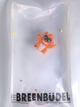 Breenbüdel 2.0 mit Pokemon Figur / orange