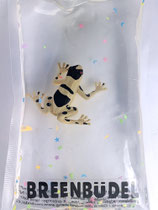 Breenbüdel 2.0 mit Frosch beige/schwarz