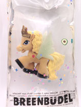 Breenbüdel 2.0 mit Filly Pfer Figur / hellbraun