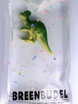 Breenbüdel 2.0 mit Dinosaurier grün